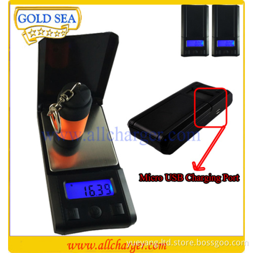 Usb charging mini electric weighing scales USB charge Digital lab Balance